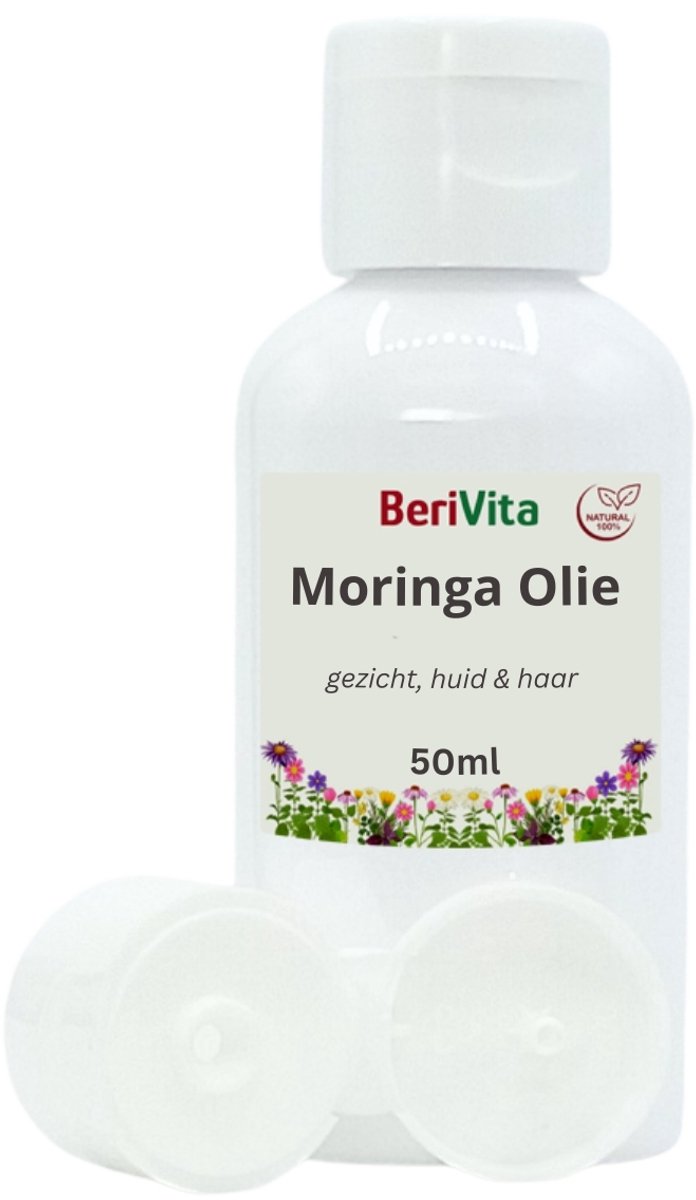 Moringa Olie Puur 50ml - Huidolie en Haarolie