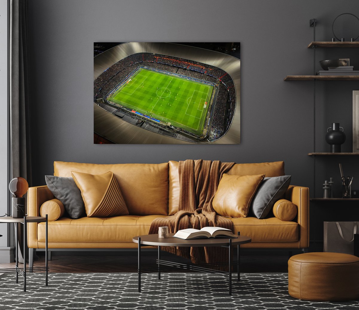 PosterGuru - Canvas - Stadion Feijenoord De Kuip Rotterdam No4 - 75 x 100 cm