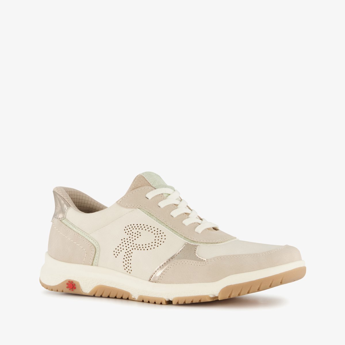 Relife Reslip dames sneakers beige - Maat 41 - Uitneembare zool