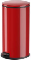 Poubelle à pédale Hailo Pure taille XL 44 L rouge 0545-040