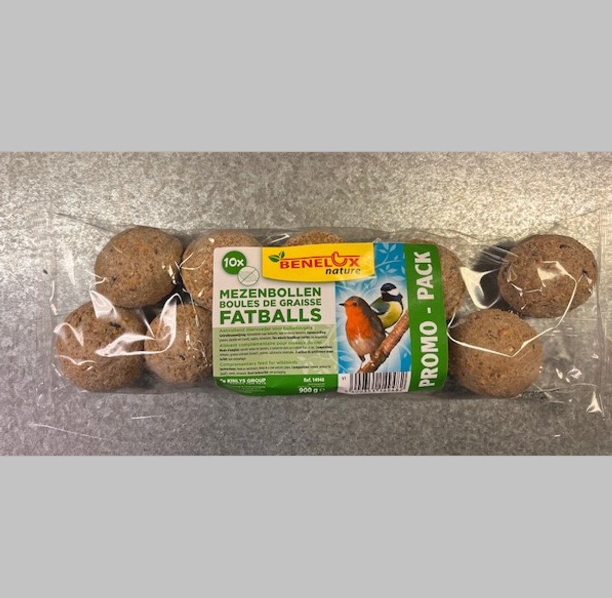 Mezenbollen 10 stuks - wintervoeding - mezenbollen zonder netje