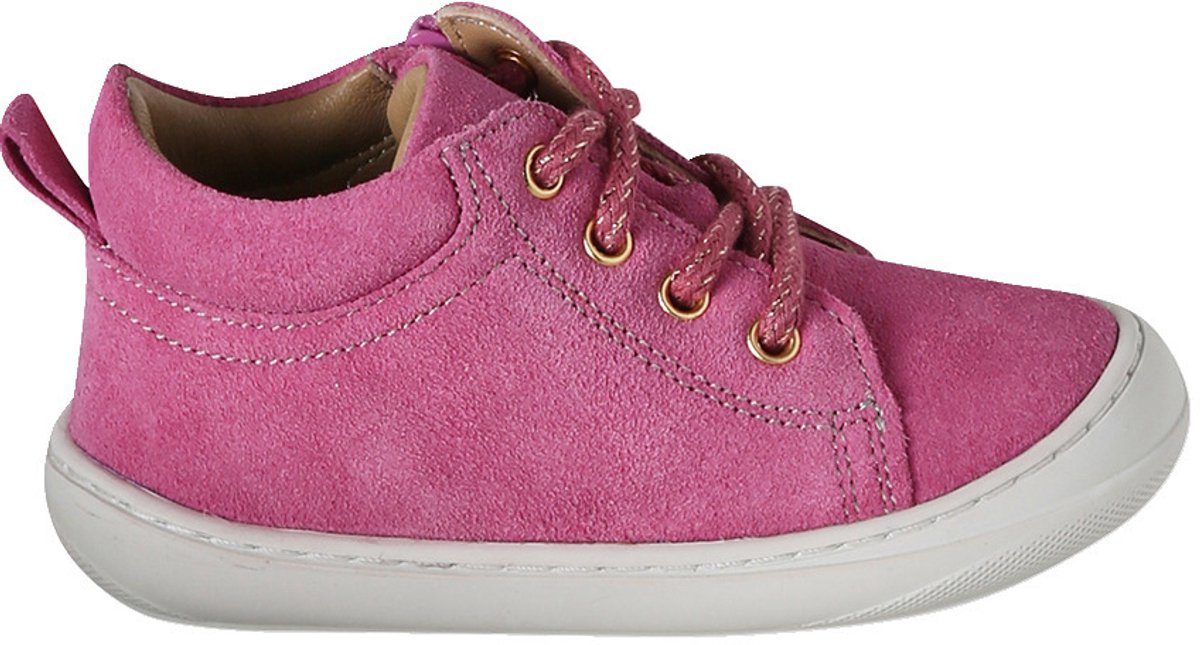 Vertbaudet Baby eerste stapjes, veterschoenen van soepel leer