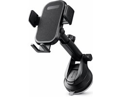Nereb Telefoonhouder Auto met Zuignap – Dashboard & Voorruit – 360° Draaibaar – Schokbestendig – Universele Autohouder voor Smartphone