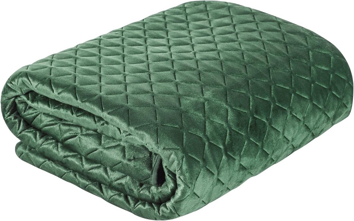 Gewatteerde Bedsprei Quilt met Ruitstiksel thumbnail 5