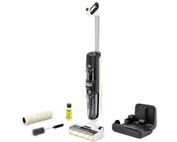 Kärcher FCV 4 Dry Extra - Elektrische Vloerreiniger - Looptijd accu: 45 min - Oppervlakteprestatie 200 m² - Stofzuiger & Dweil 3-in-1 Xtra!Clean -