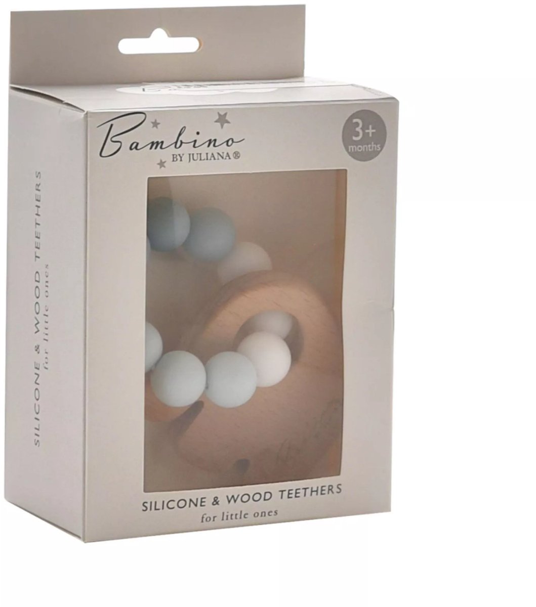 Bambino Olifanten Bijt Ring Blauw