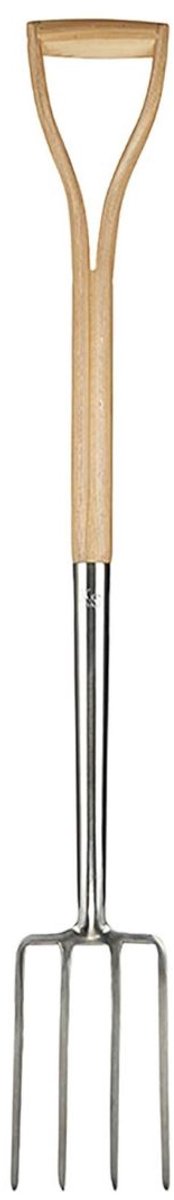 Core® Woelvork - Tuinwoeler - Spitvork - Groen - Houtkleur, zilver - 104cm x 14cm x 8 cm