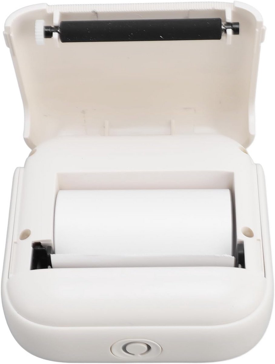Draagbare Thermische Labelprinter voor Kleine Bedrijven - Draadloos Printen op Facturen & Memos