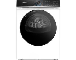 Siemens WR47B2C0FG - iQ700 - Wasdroger - Warmtepompdroger - 9 kg - Energielabel A - smartFinish: vermindert kreukels tot 50% - Zelfreinigende condensor blijvend energiezuinig