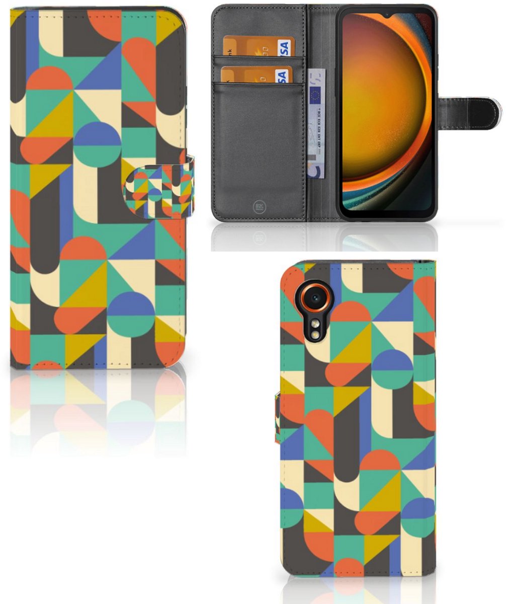Samsung Galaxy Xcover 7 Telefoon Hoesje Funky Retro