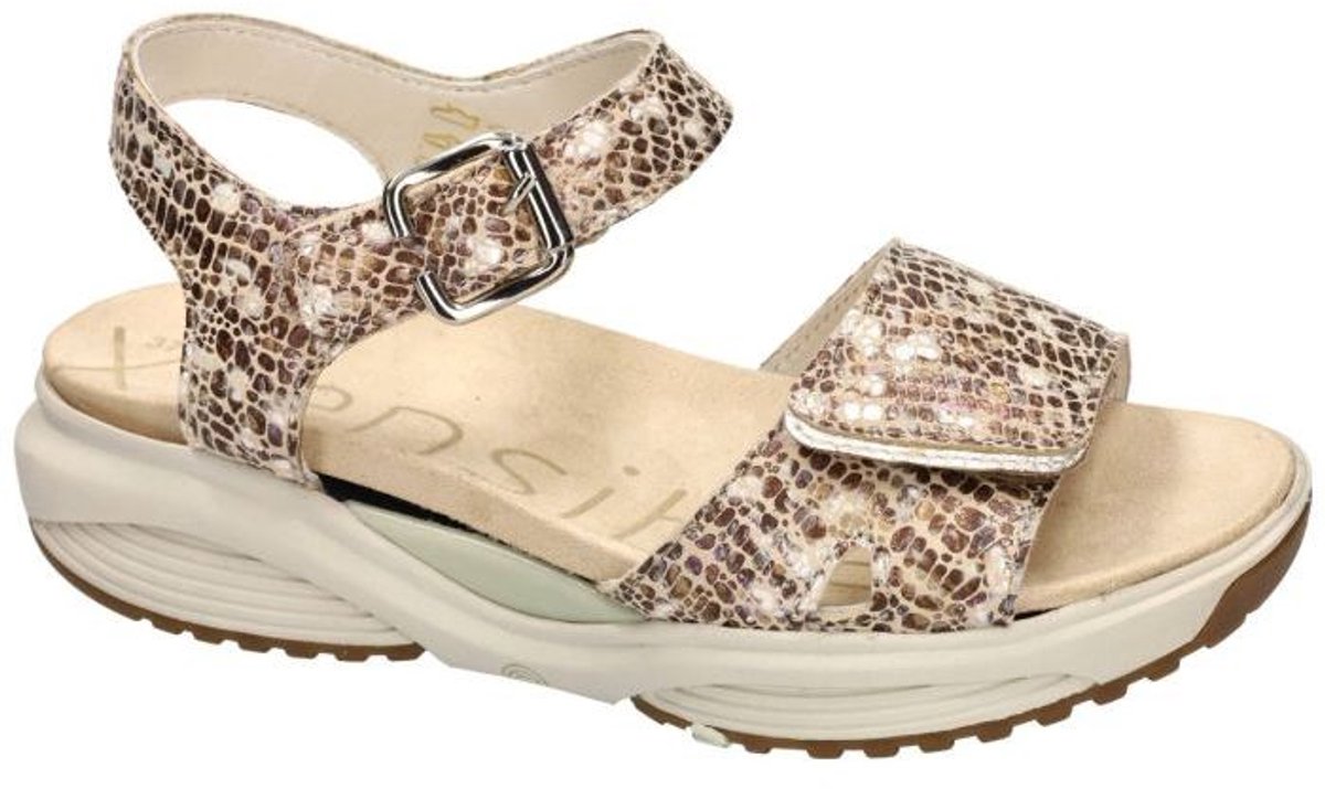 Xsensible -Dames brons sandalen Bruin