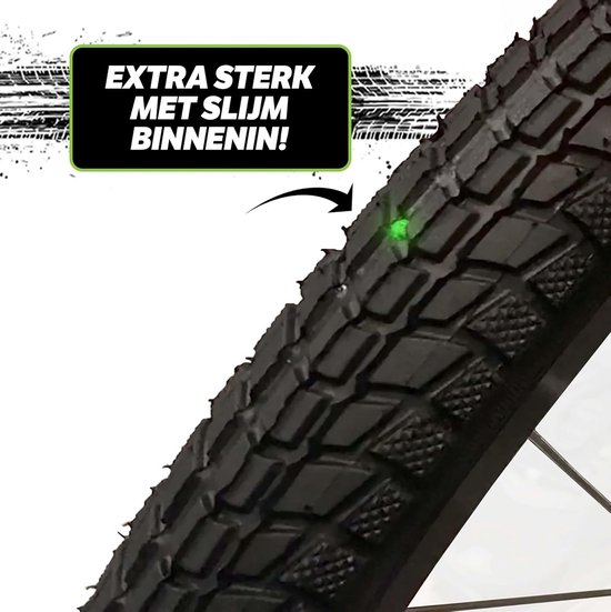 Fietspomp Binnenband met Slijmherstel Compound - Zelfdichtend en Veilige Reparatie voor Fietsbanden van Merkloos — afbeelding 5