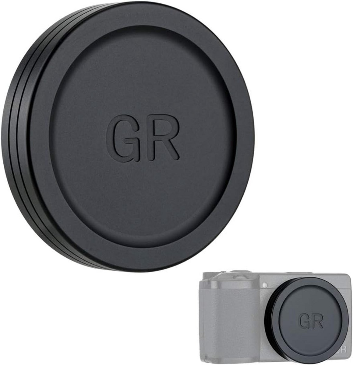 Lensdop voor GR IIIx, GR III en GR II camera's van metaal