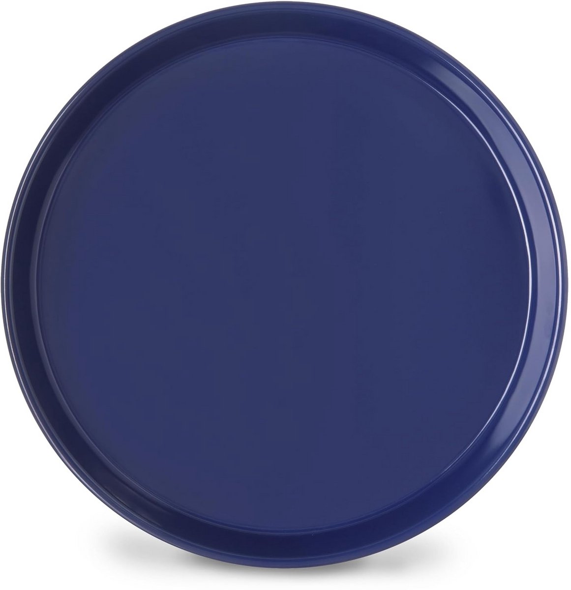 Rond Kobaltblauw Dienblad 13 inch - Stapelbaar en Duurzaam