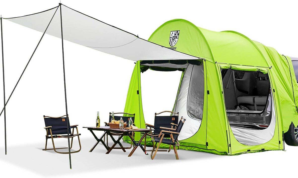SUV Kampeertent - Waterdichte Autotent voor 1-4 Personen met 4000 mm PU Coating