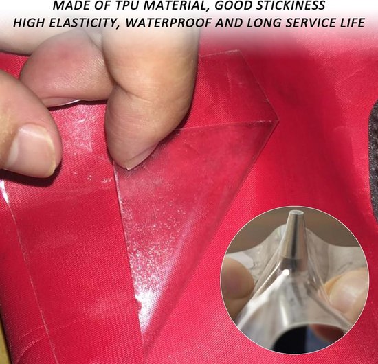 Opblaasbare Reparatiepatches Set voor Zwembad en Luchtbed - 20 Stuks van Merkloos — afbeelding 4