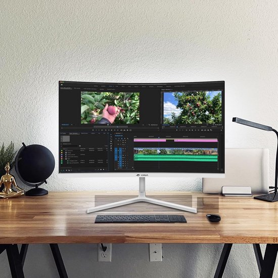 24 inch Curved Gaming Monitor met 200 Hz Refresh Rate voor Soepele Gameplay — afbeelding 5