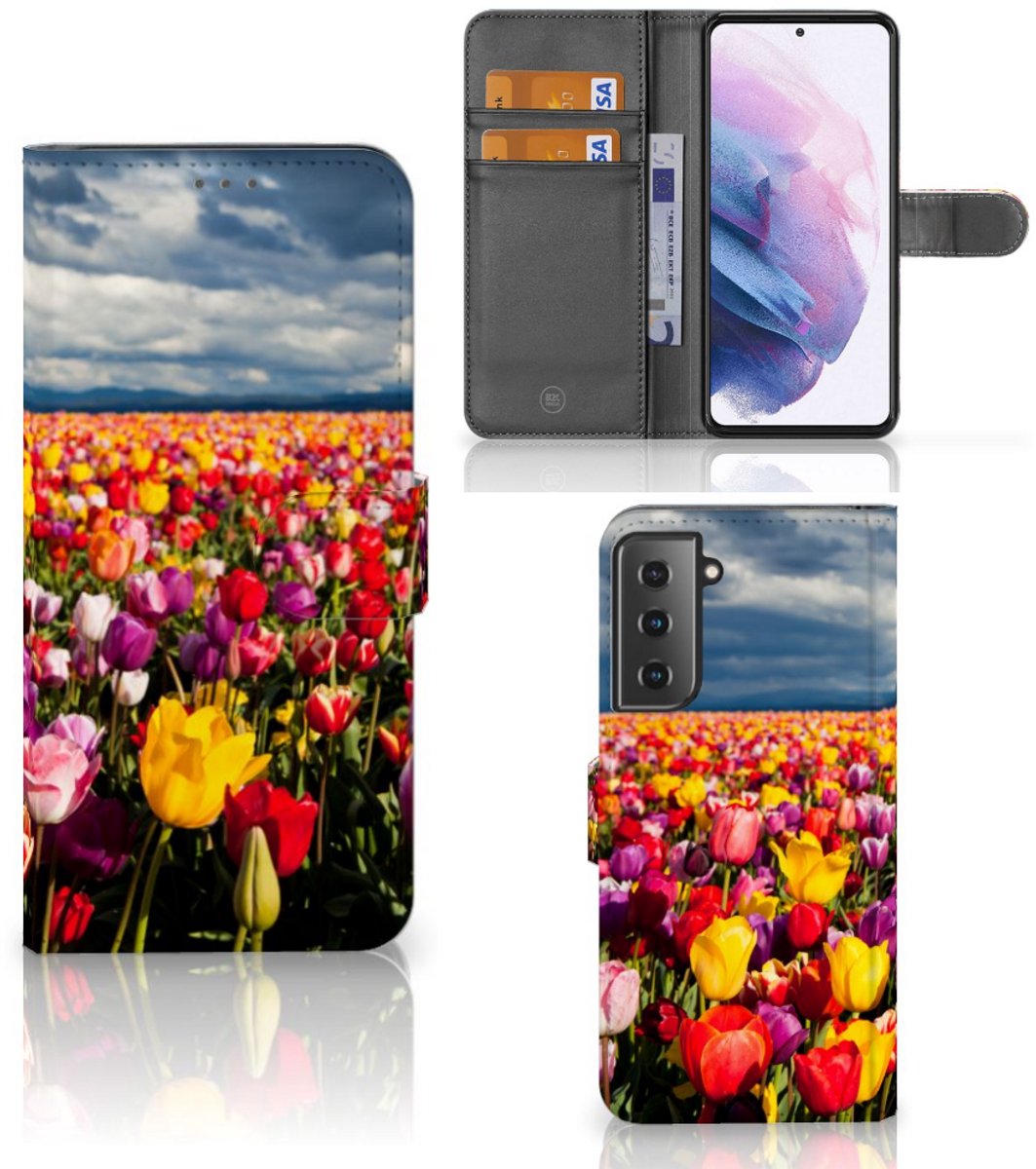 Samsung Galaxy S21 Plus Hoesje Tulpen