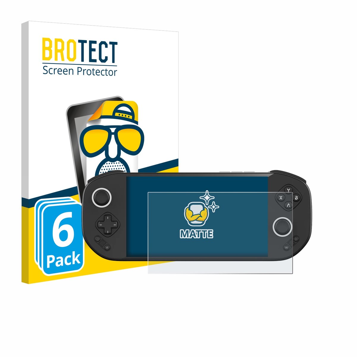 BROTECT - Screenprotector voor MANGMI Pocket Max - Folie Beschermfolie matte 6 Stuks