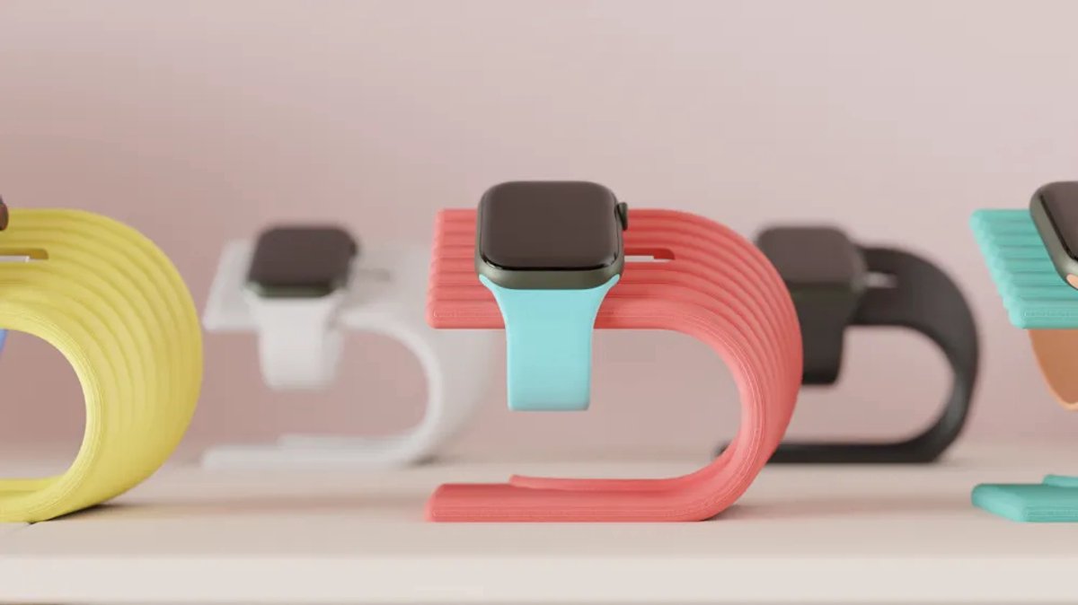 3DPA - MagSafe - Apple Watch - Oplaad stand - Mat Wit - Oplader niet inbegrepen