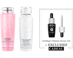 Lancôme 2-Step Gezichtsreiniging Skincare Routine: Make Up Remover | Toner + Cadeau - Galatée…