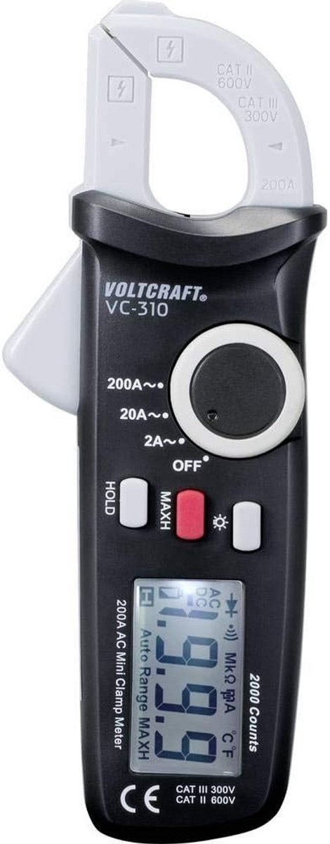 Digitale Stroomtang voor AC Metingen tot 200 A en 600 V