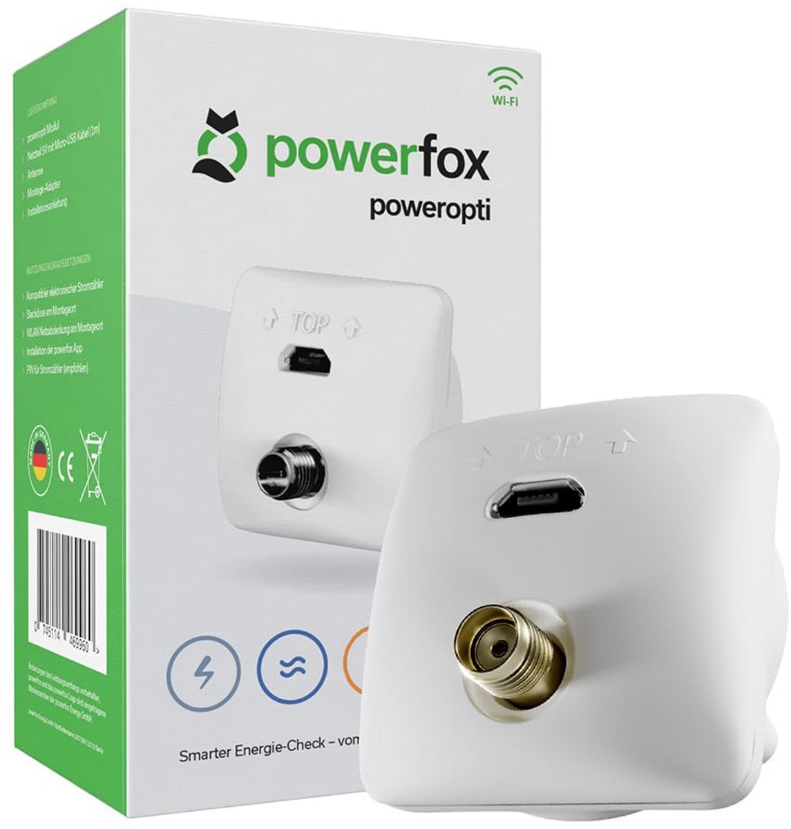 Slimme Stroommeter en Energiebesparingssysteem met Wifi - Live Gegevens en Eenvoudige Installatie voor Smarthome