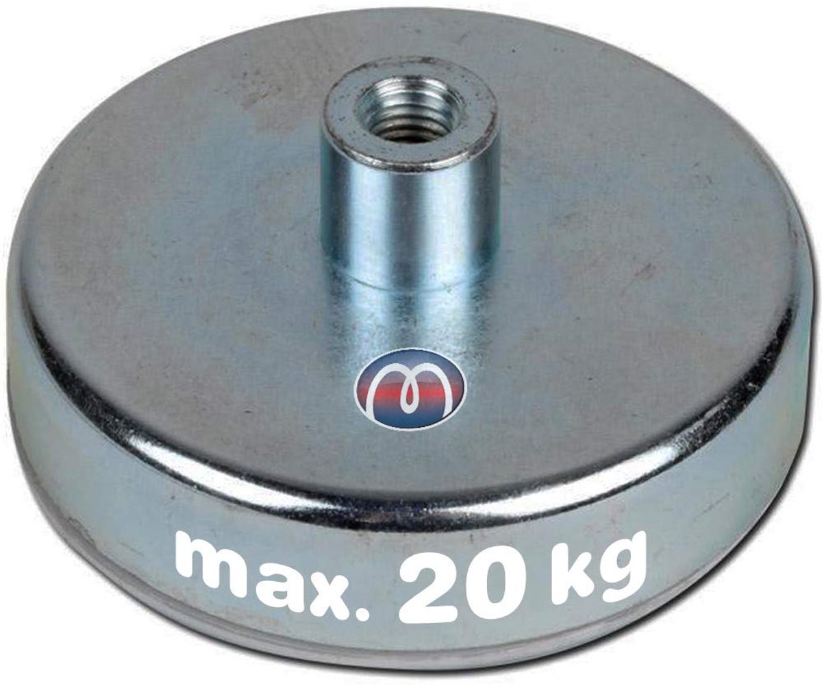 Cilindrische potmagneten met hoge houdkracht - Ø 6 mm tot Ø 32 mm