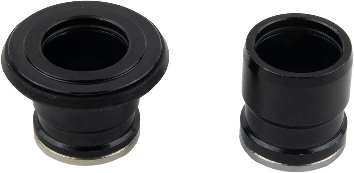 Converter Quick Release Adapter voor Fietsnaaf - Aluminium Zwart M9/M10 tot M12