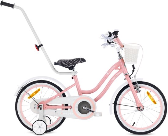 Heart Bike meisjesfiets 16 inch – roze – 4-6 jaar