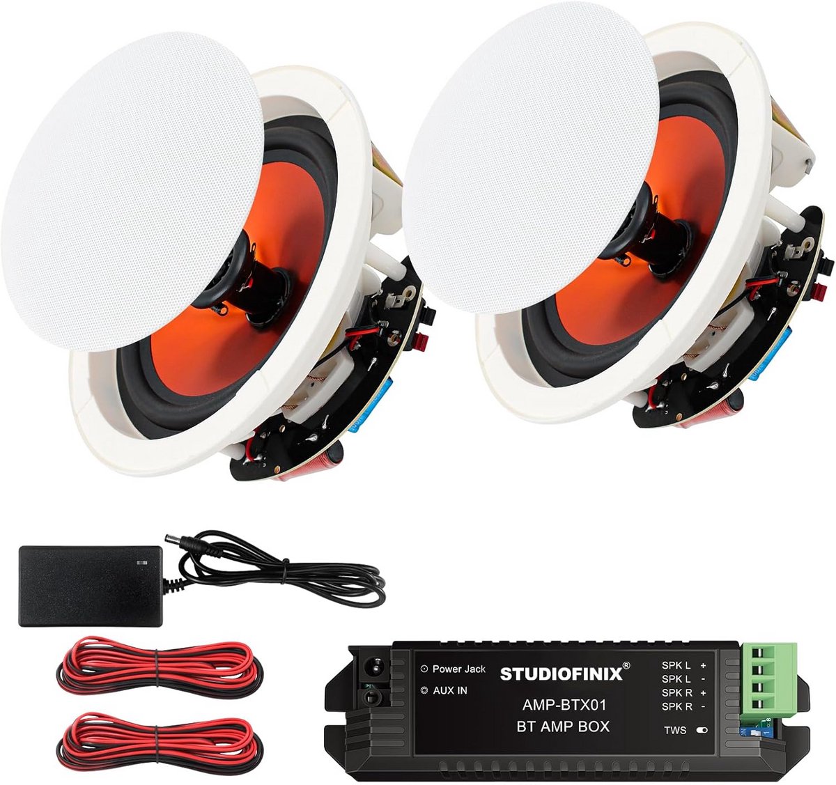 Bluetooth Plafondluidspreker 6,5 inch - 300 Watt Voor Binnenruimtes