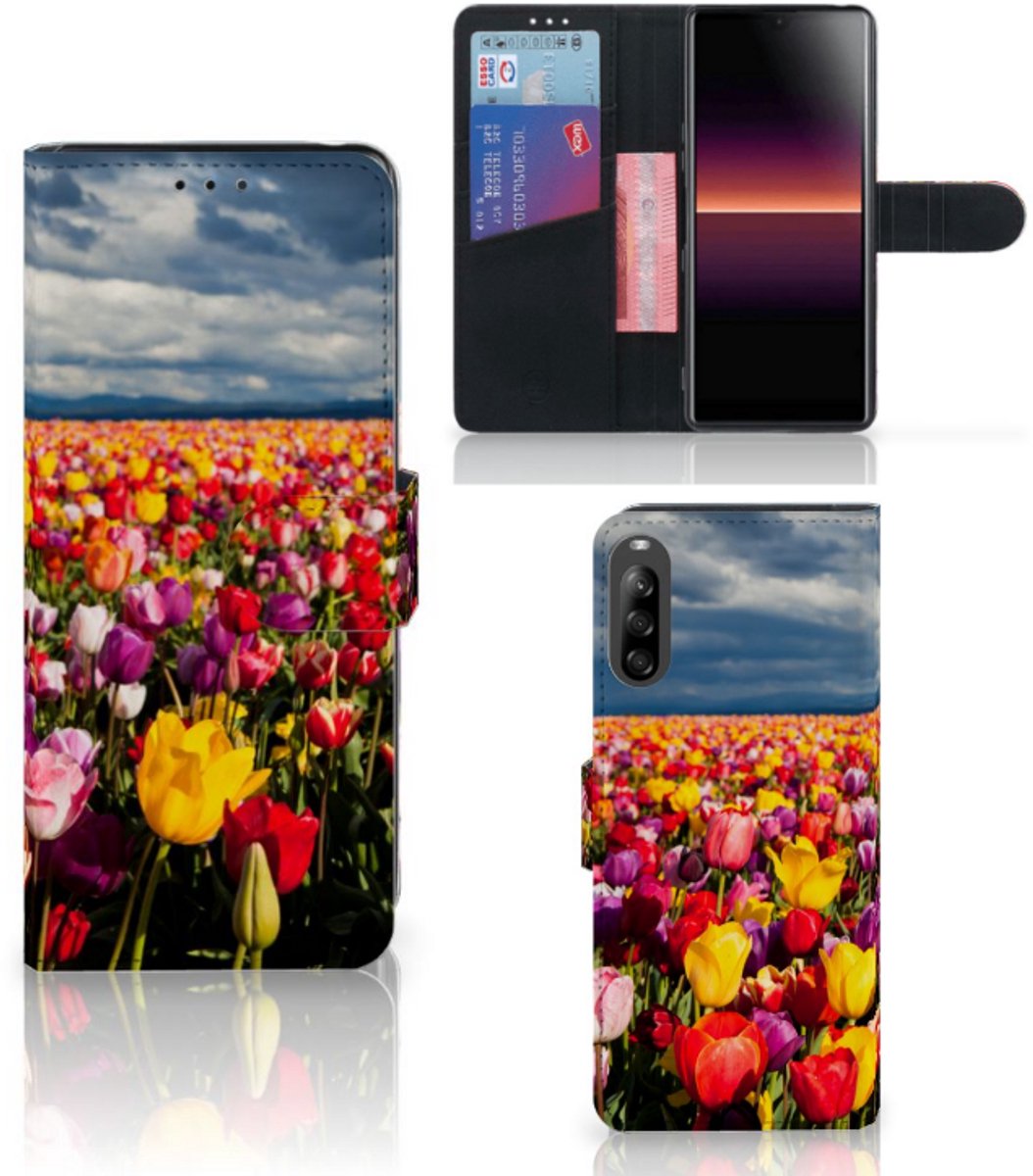 Sony Xperia L4 Hoesje Tulpen
