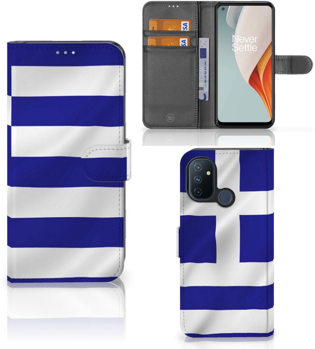 OnePlus Nord N100 Bookstyle Case Griekenland