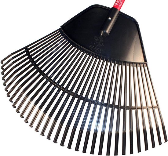 Poly Gazon- en Bladhark met Glasvezel Handvat, 70 cm - Duurzaam en Lichtgewicht van Poly. — afbeelding 4