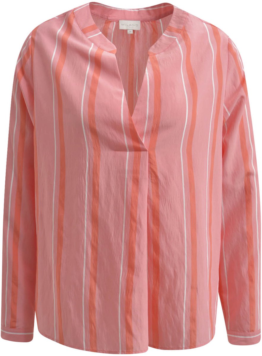 Milano Italy - roze gestreepte tuniek - maat 36