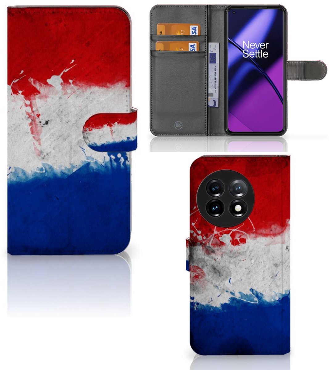 OnePlus 11 Bookstyle Case Nederland