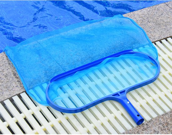 Zwembad Schepnet - Bladschepnet Reiniger - Water Reinigen - Diepe Netzak - 10 x 5 cm - Blauw — afbeelding 4