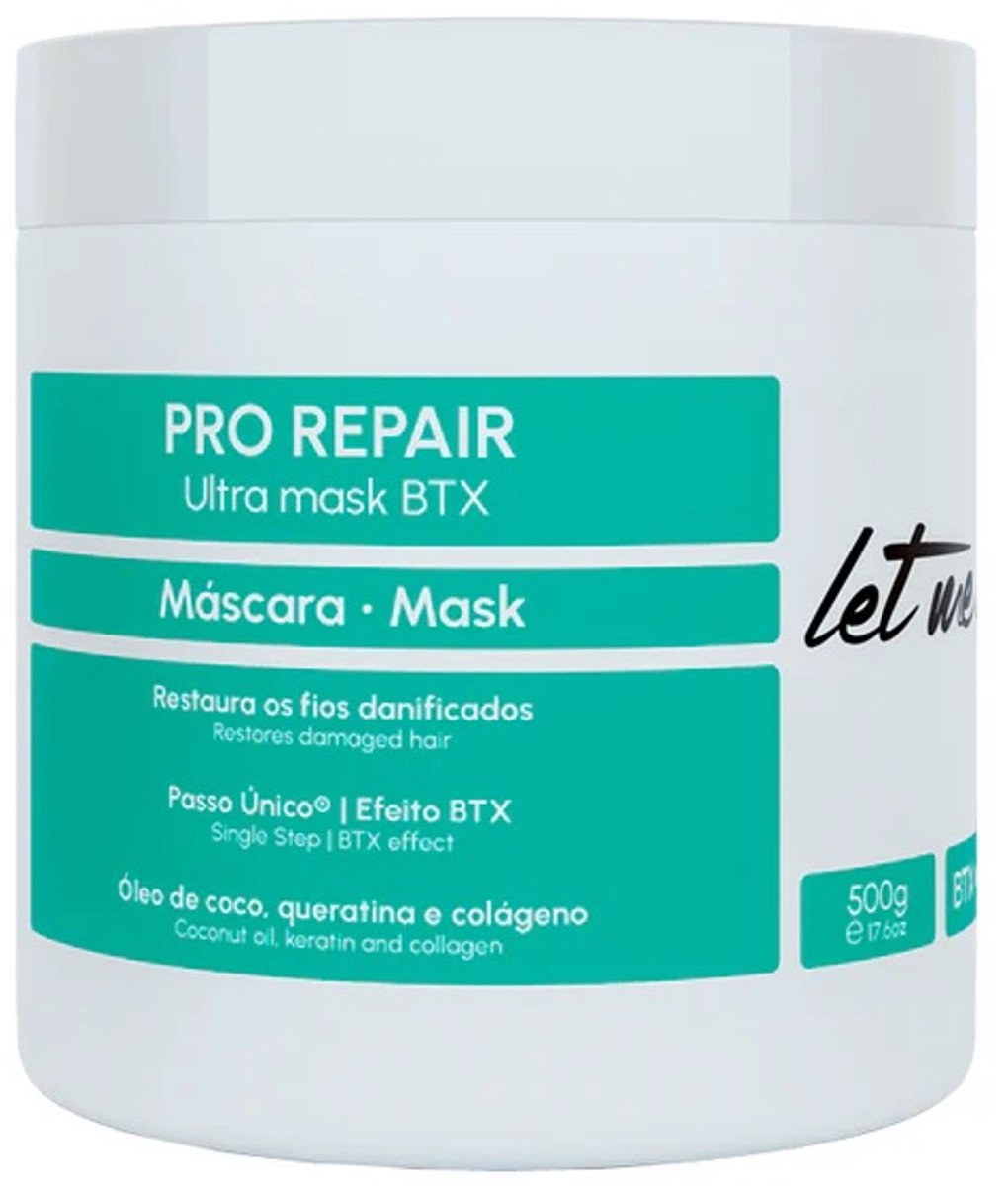 Let Me Be | Pro Repair | BTX Ultra Haarmasker | 500 gr