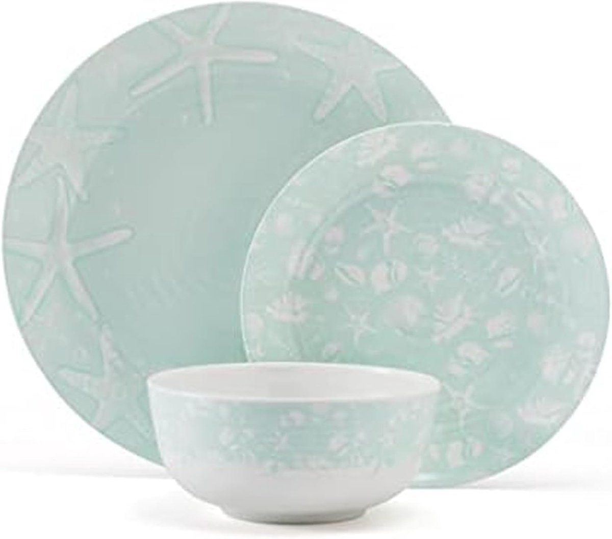 12-delige Outdoor Melamine Servies Set - Service voor 4