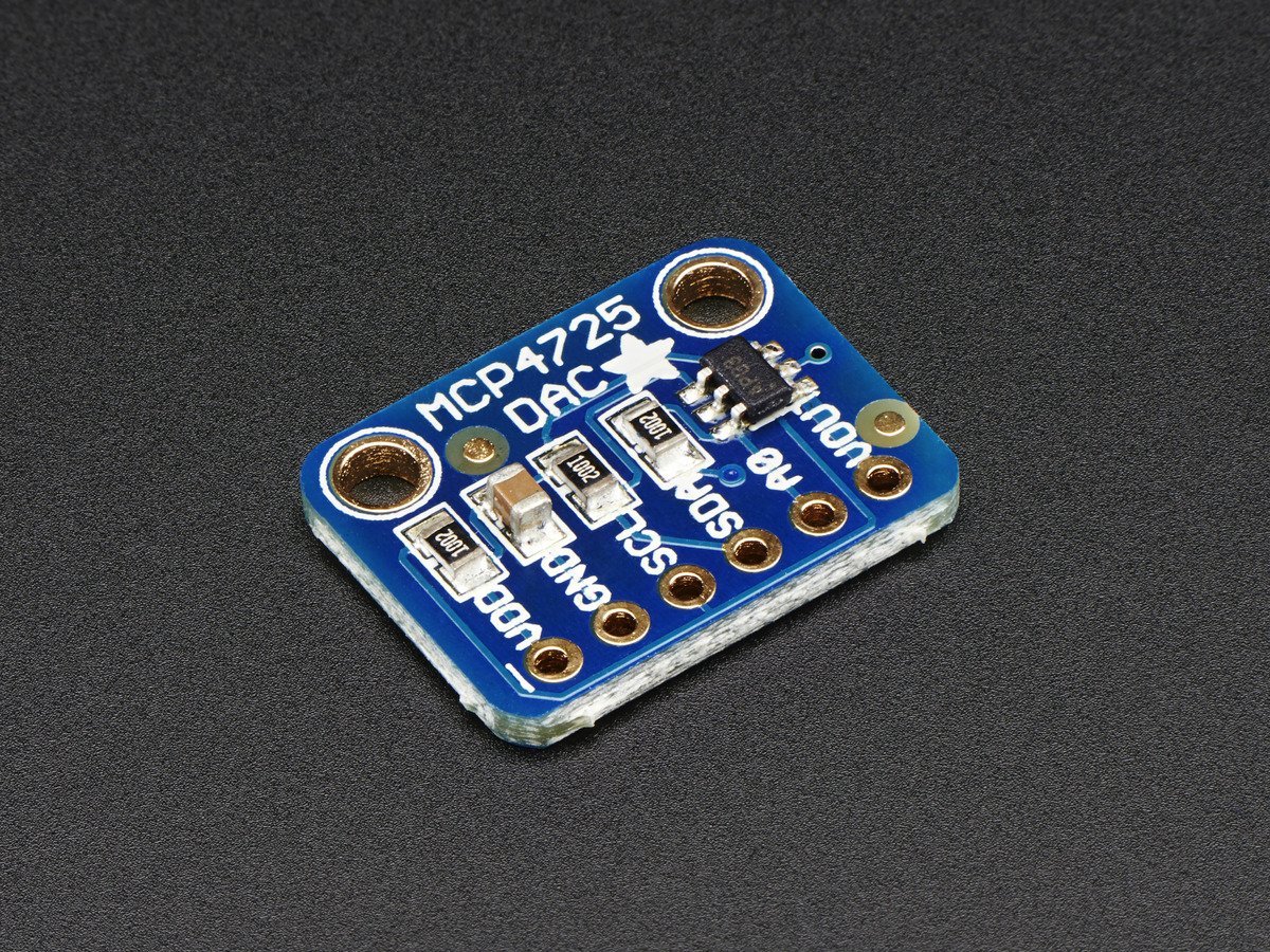 12-bits DAC met I2C-interface voor Microcontrollers