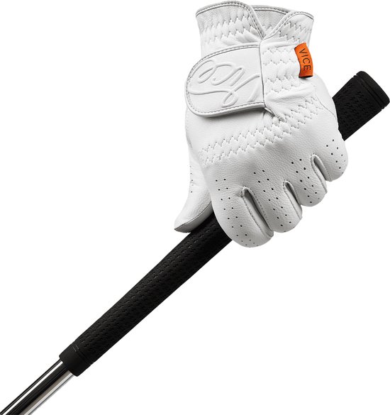 Vice Golf Pure Cadet Golfhandschoen - Linkerhand - Maat L - Wit - Premium Lamsleer - Optimale Grip & Comfort van Merkloos — afbeelding 2