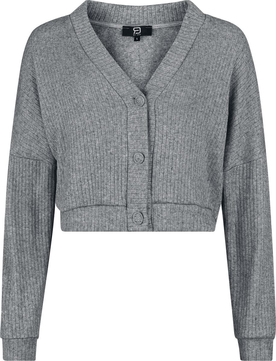 R.E.D. Rock-Engineered Design Grijze cardigan - Dames - L