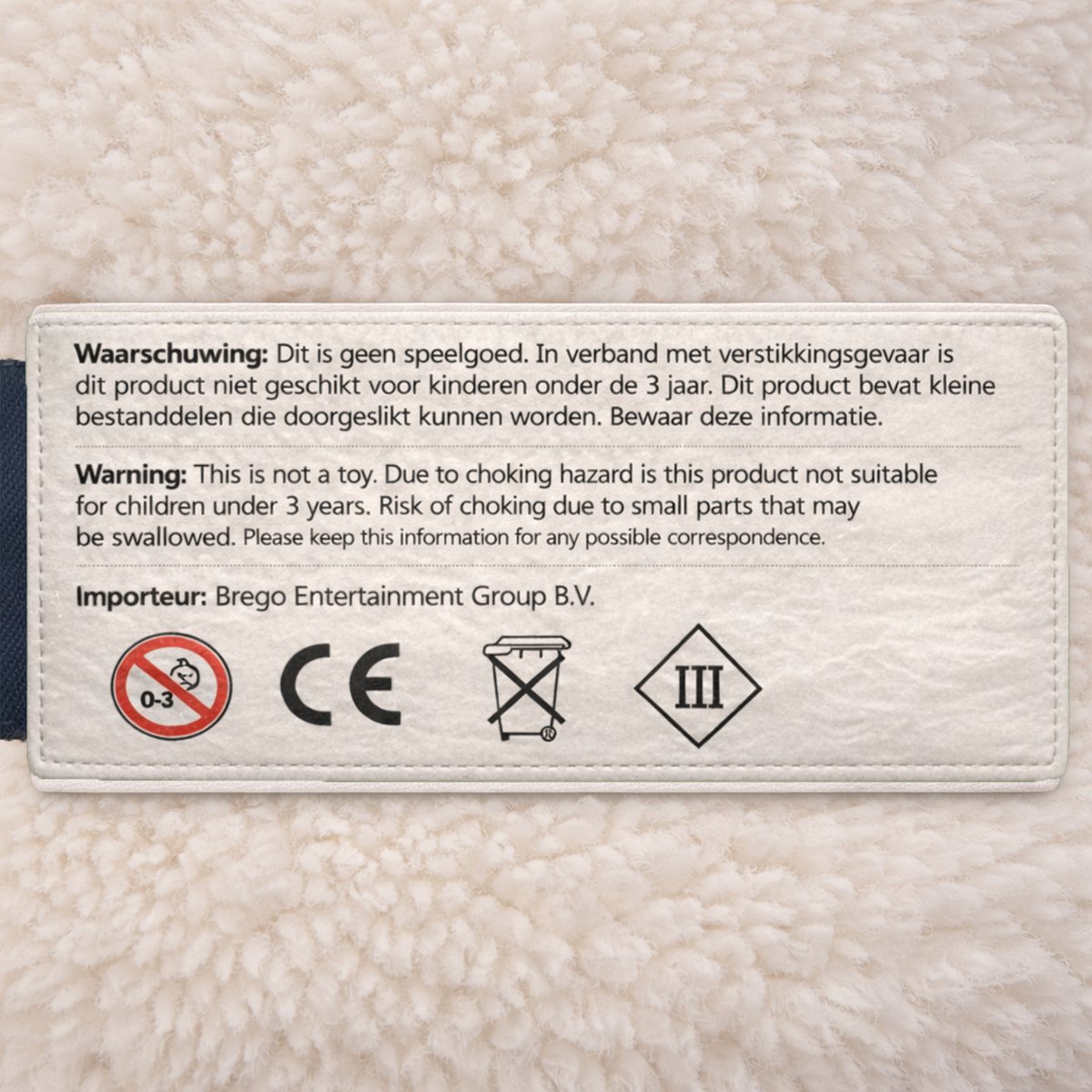 Latona Blanket Verzwaringsknuffel schaap - Verzwaarde knuffel van 1kg - 22 x 32cm — afbeelding 3
