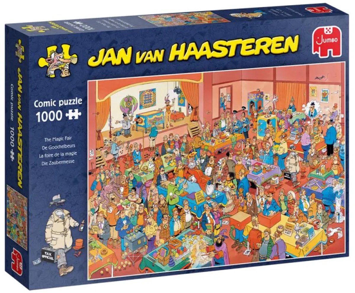Jan van Haasteren - De Goochelbeurs - 1000 stukjes puzzel — afbeelding 15