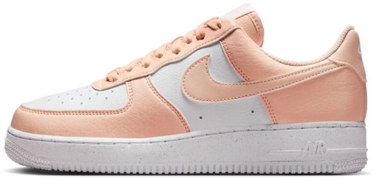 Nike Air Force 1 ’07 NN Sneakers Dames – /Washed – Leer & Synthetisch Wit