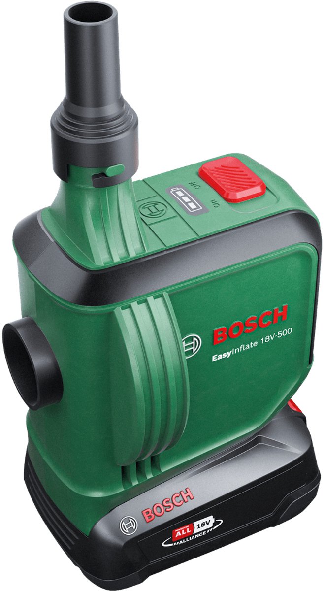 Bosch EasyInflate 18V-500 Test: Kompakte Luftpumpe für Pool