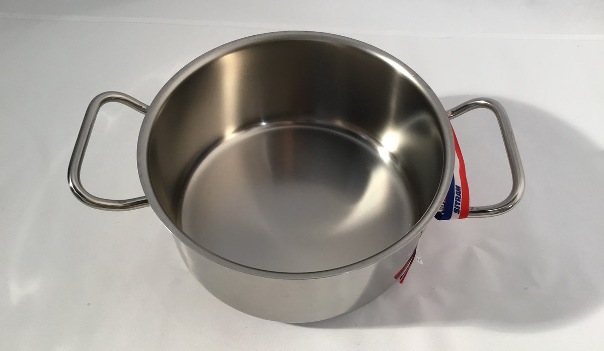 Sitram profi kookpot 20 cm inox zonder deksel
