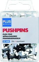 Push pins Plus Office blister assorti