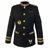 Veste Fjesta© Oeteldonk avec emblèmes - Veste uniforme - Homme - Taille XL - Déguisements Homme - Carnaval
