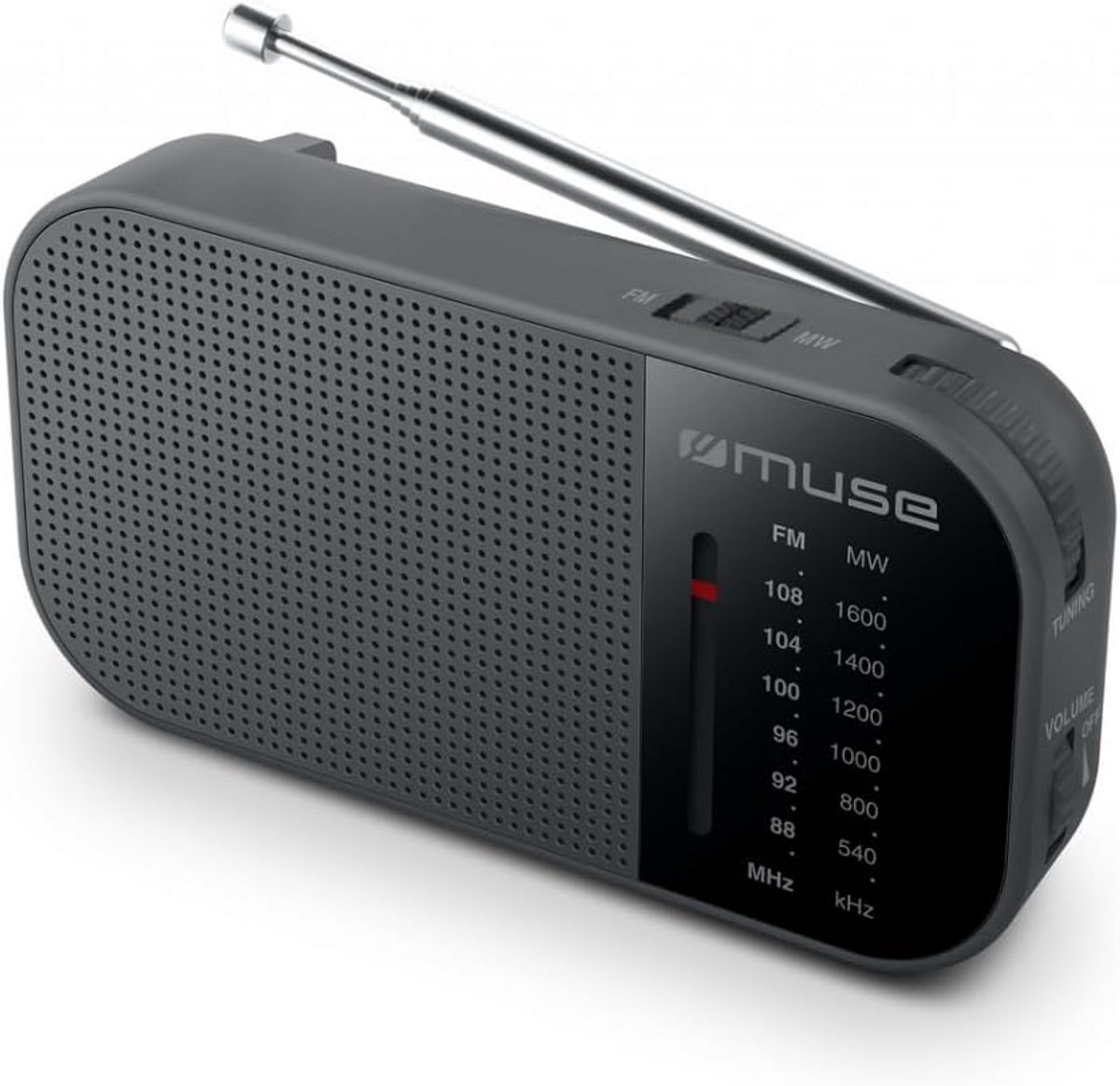 Draagbare Analoge Radio met AM/FM en Geïntegreerde Speaker